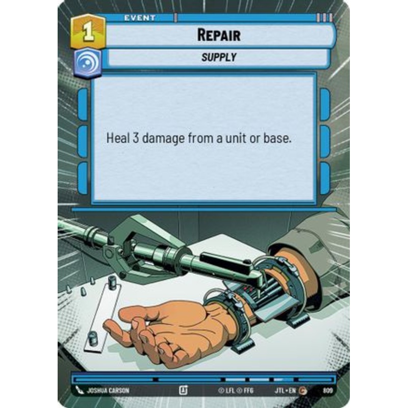 Repair (Hyperspace Foil) (809) - Jump to Lightspeed Foil