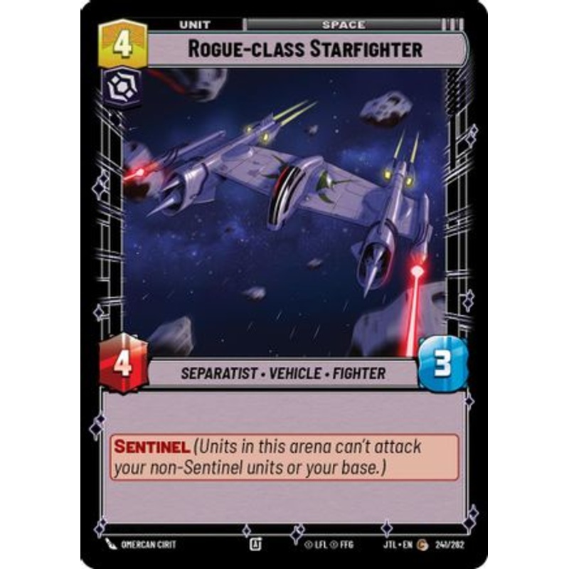 Rogue-class Starfighter (241/262) - Jump to Lightspeed