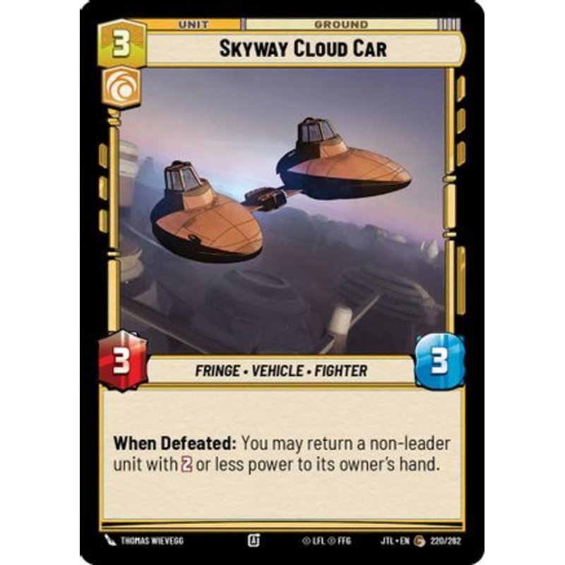Skyway Cloud Car (220/262) - Jump to Lightspeed