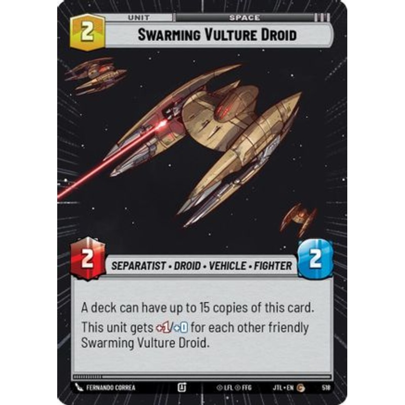 Swarming Vulture Droid (Hyperspace) (518) - Jump to Lightspeed