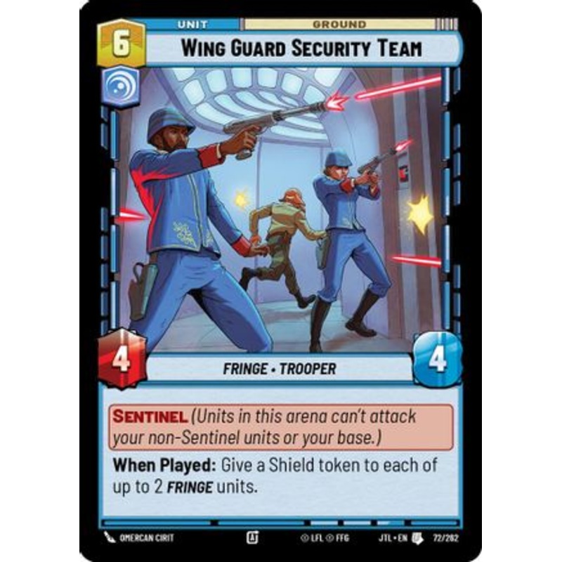 Wing Guard Security Team (072/262) - Jump to Lightspeed