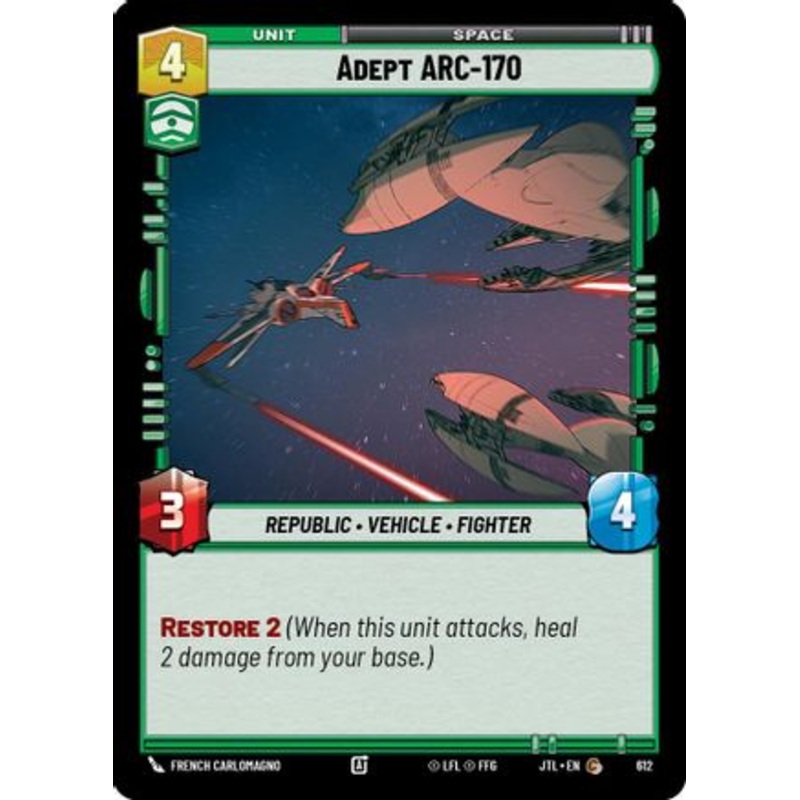 Adept ARC-170 (Foil) (612) - Jump to Lightspeed Foil