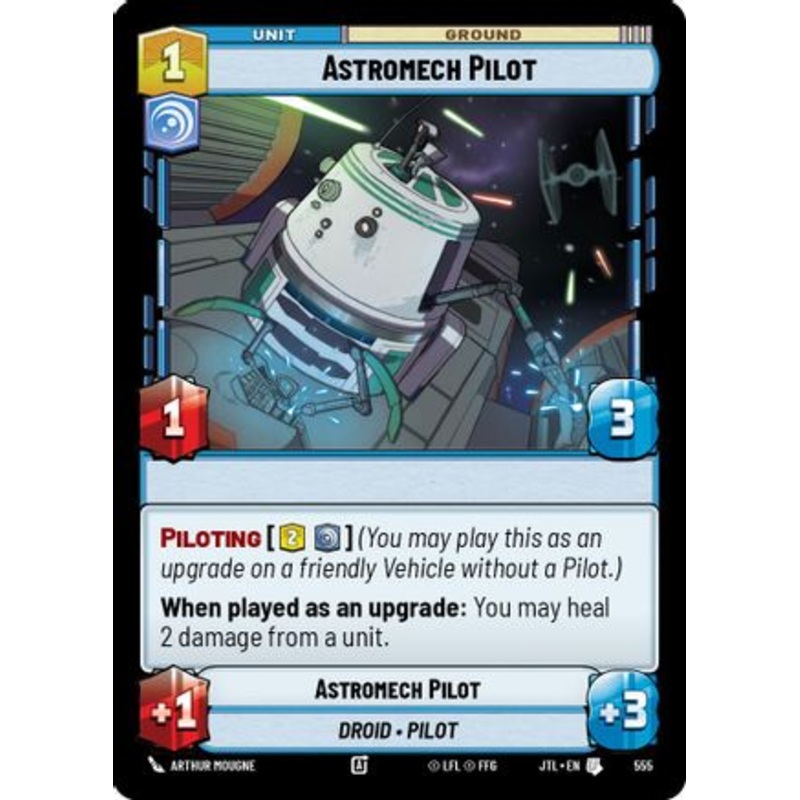 Astromech Pilot (Foil) (555) - Jump to Lightspeed Foil
