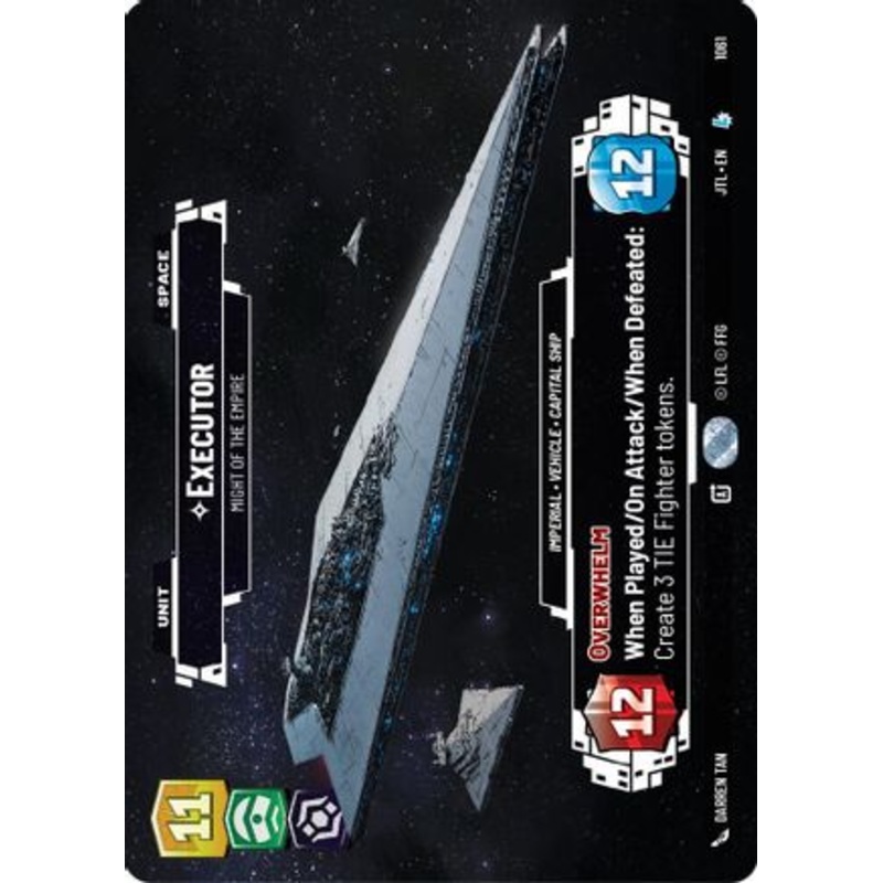 Executor - Might of the Empire (Prestige Foil) (1061) - Jump to Lightspeed Foil