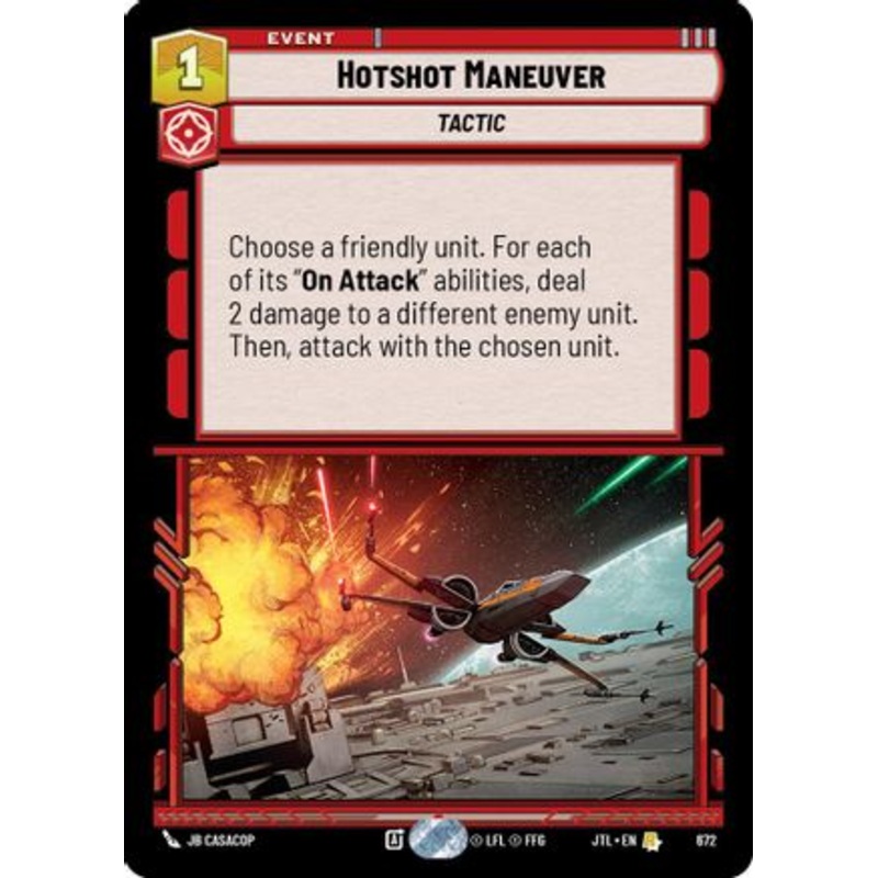 Hotshot Maneuver (Foil) (672) - Jump to Lightspeed Foil