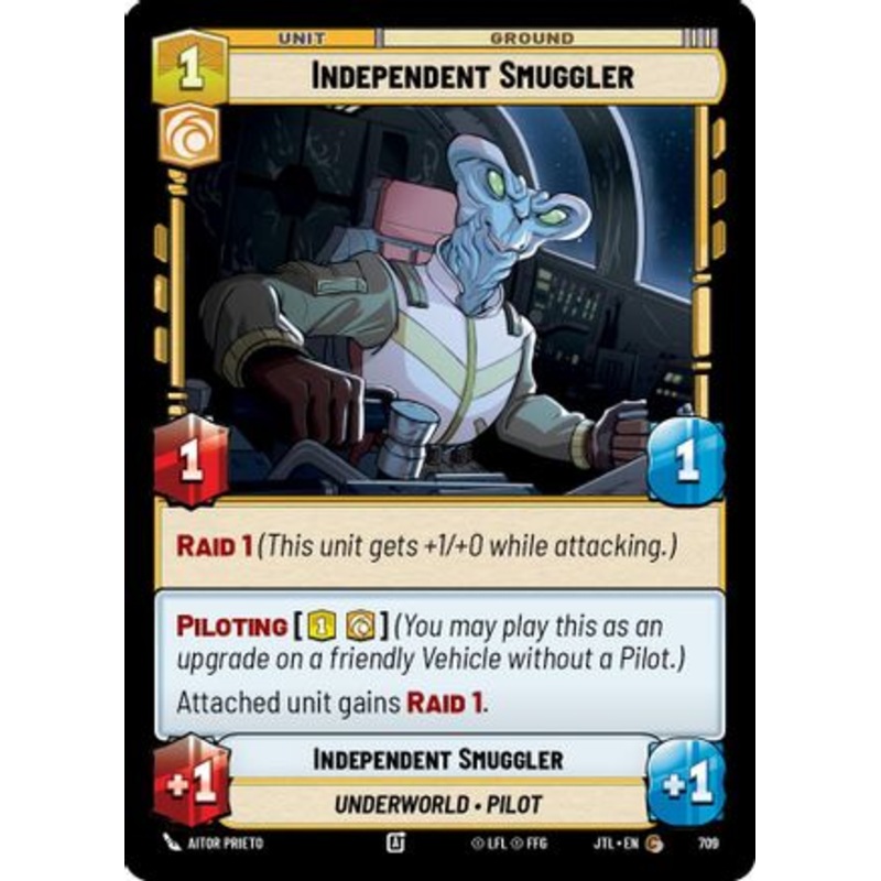Independent Smuggler (Foil) (709) - Jump to Lightspeed Foil