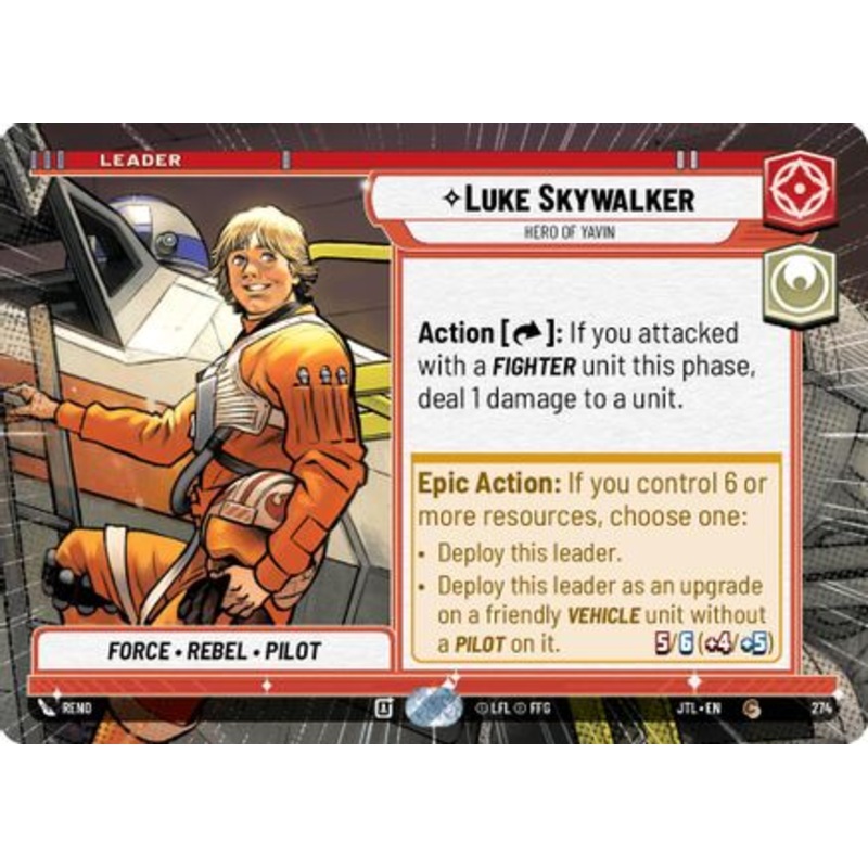 Luke Skywalker - Hero of Yavin (Hyperspace) (274) - Jump to Lightspeed