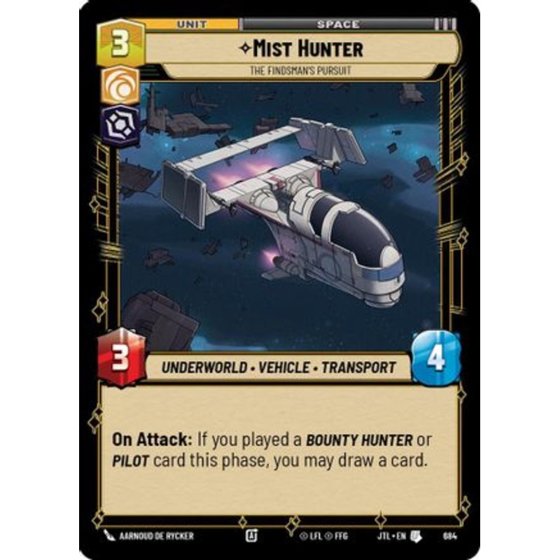 Mist Hunter - The Findsman's Pursuit (Foil) (684) - Jump to Lightspeed Foil