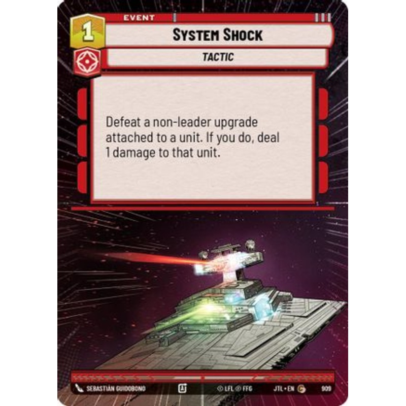 System Shock (Hyperspace Foil) (909) - Jump to Lightspeed Foil