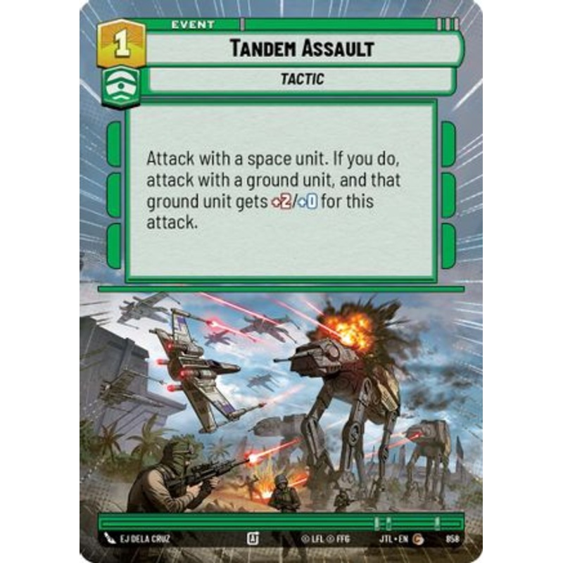 Tandem Assault (Hyperspace Foil) (858) - Jump to Lightspeed Foil