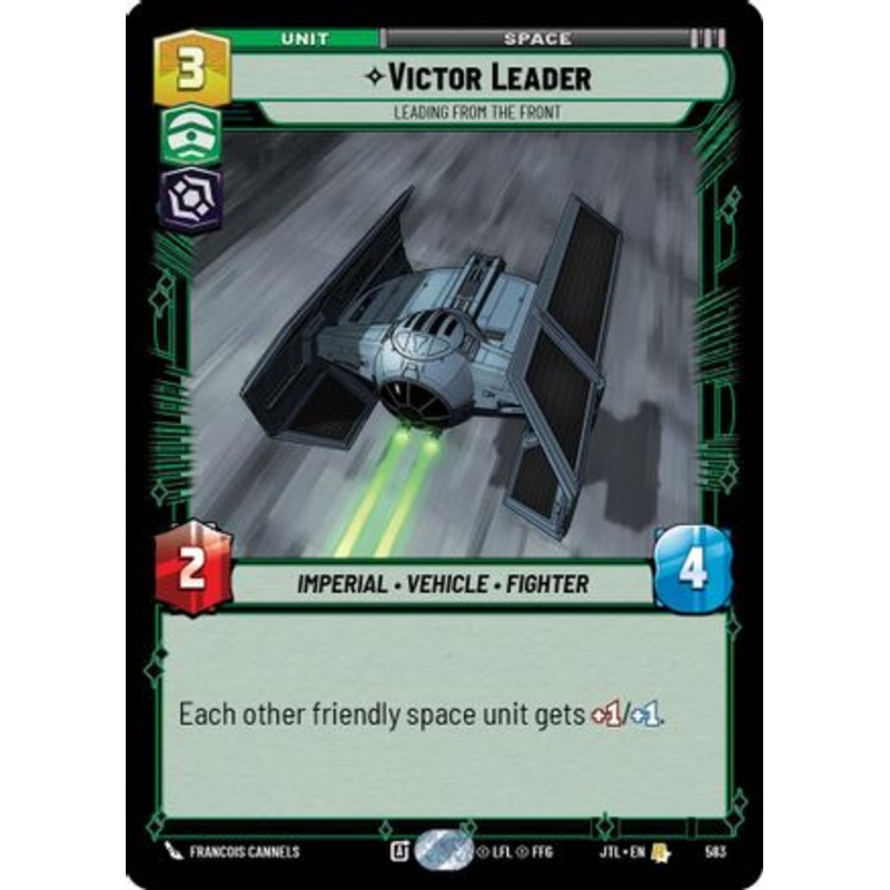 Victor Leader - Leading from the Front (Foil) (583) - Jump to Lightspeed Foil