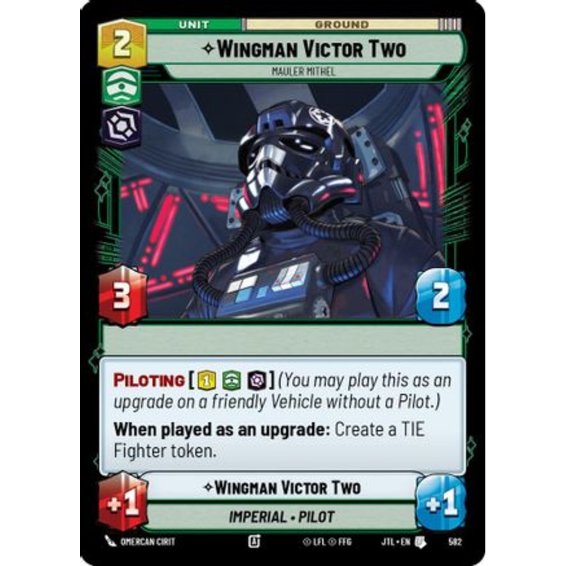 Wingman Victor Two - Mauler Mithel (Foil) (582) - Jump to Lightspeed Foil
