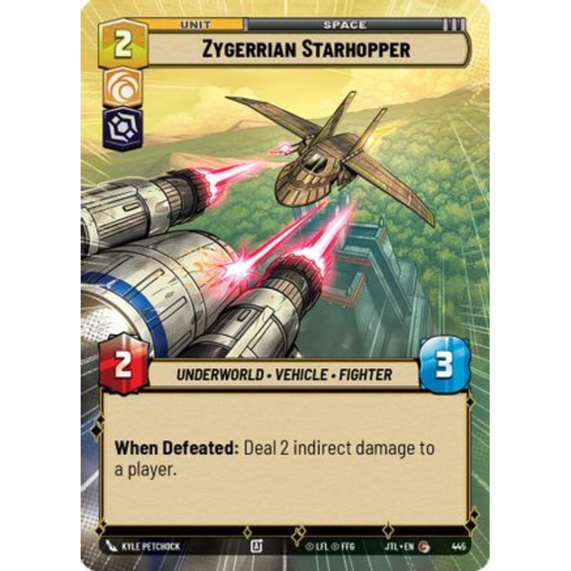 Zygerrian Starhopper (Hyperspace) (445) - Jump to Lightspeed
