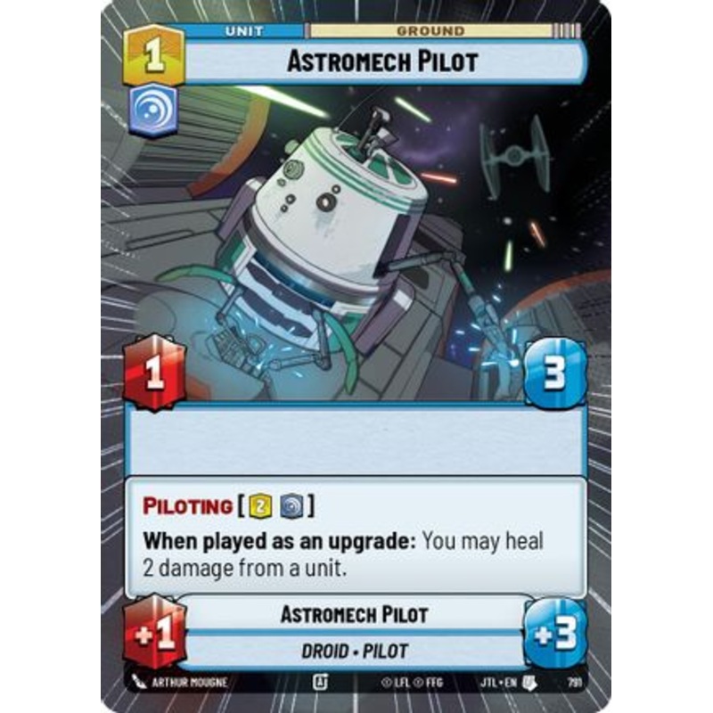 Astromech Pilot (Hyperspace Foil) (791) - Jump to Lightspeed Foil