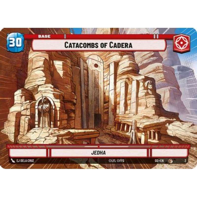 Catacombs of Cadera (3/0) - Gamegenic Promos Foil