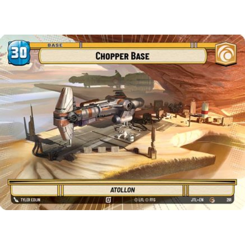 Chopper Base // Shield (Hyperspace) (291 // T08) - Jump to Lightspeed