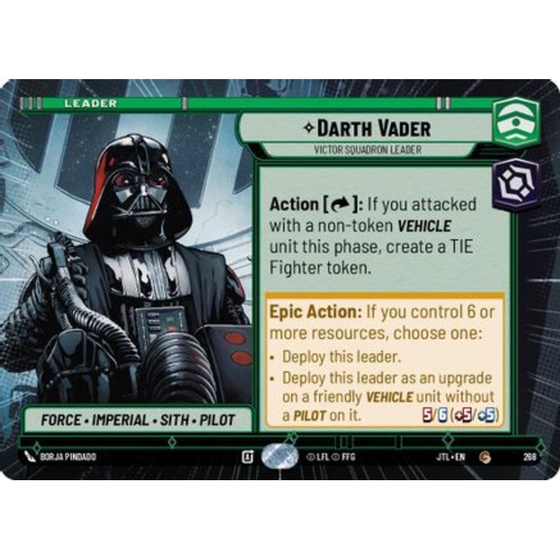 Darth Vader - Victor Squadron Leader (Hyperspace) (268) - Jump to Lightspeed