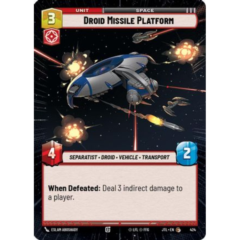 Droid Missile Platform (Hyperspace) (424) - Jump to Lightspeed