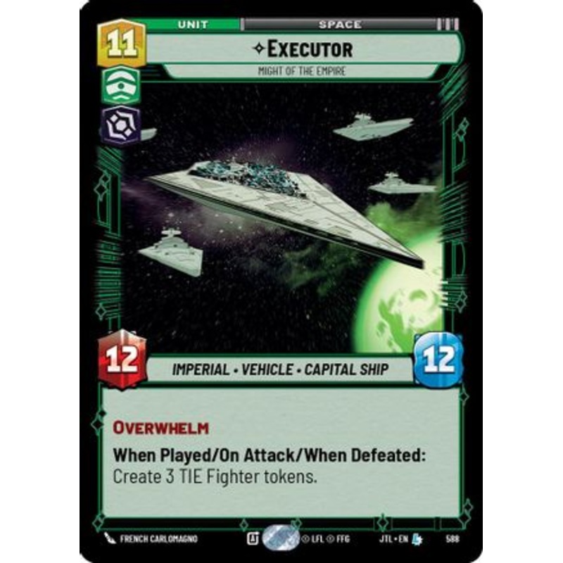 Executor - Might of the Empire (Foil) (588) - Jump to Lightspeed Foil