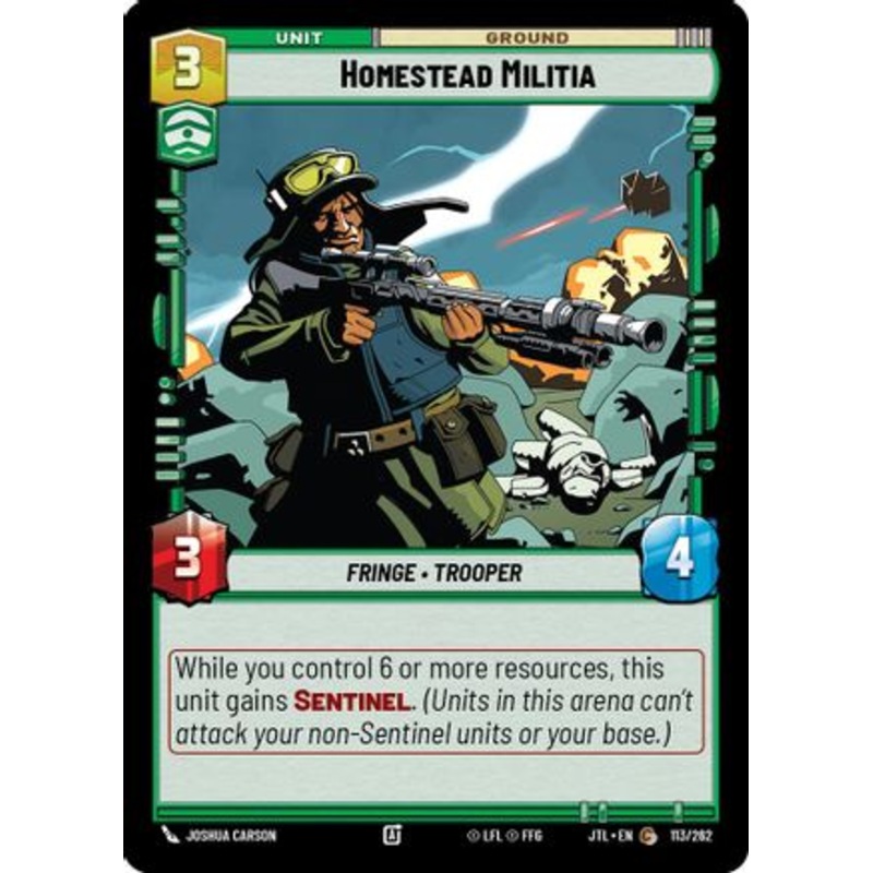 Homestead Militia (113/262) - Jump to Lightspeed
