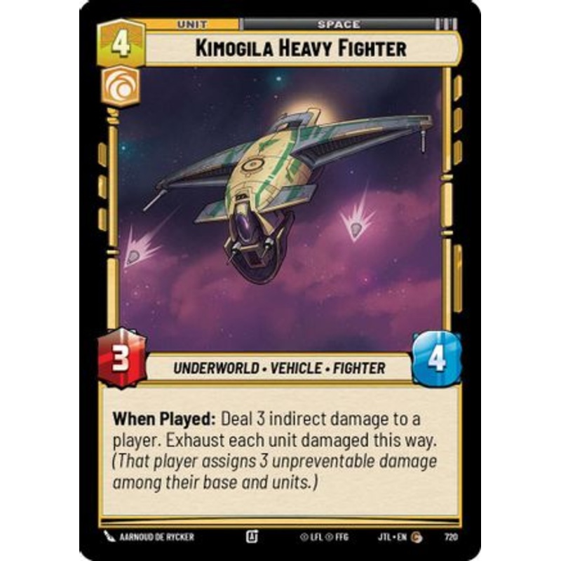 Kimogila Heavy Fighter (Foil) (720) - Jump to Lightspeed Foil
