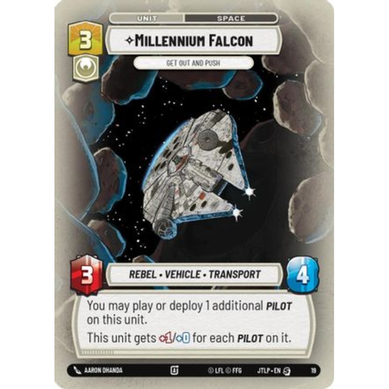 Millennium Falcon - Get Out And Push (19) - Jump to Lightspeed  Weekly Play Promos