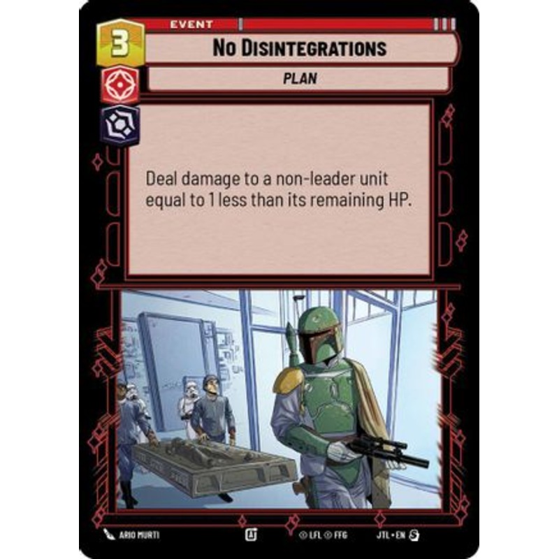 No Disintegrations (Foil) (642) - Jump to Lightspeed Foil