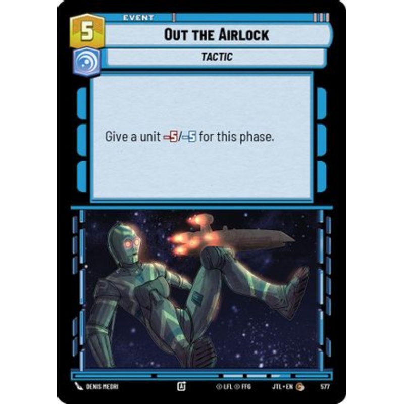 Out the Airlock (Foil) (577) - Jump to Lightspeed Foil