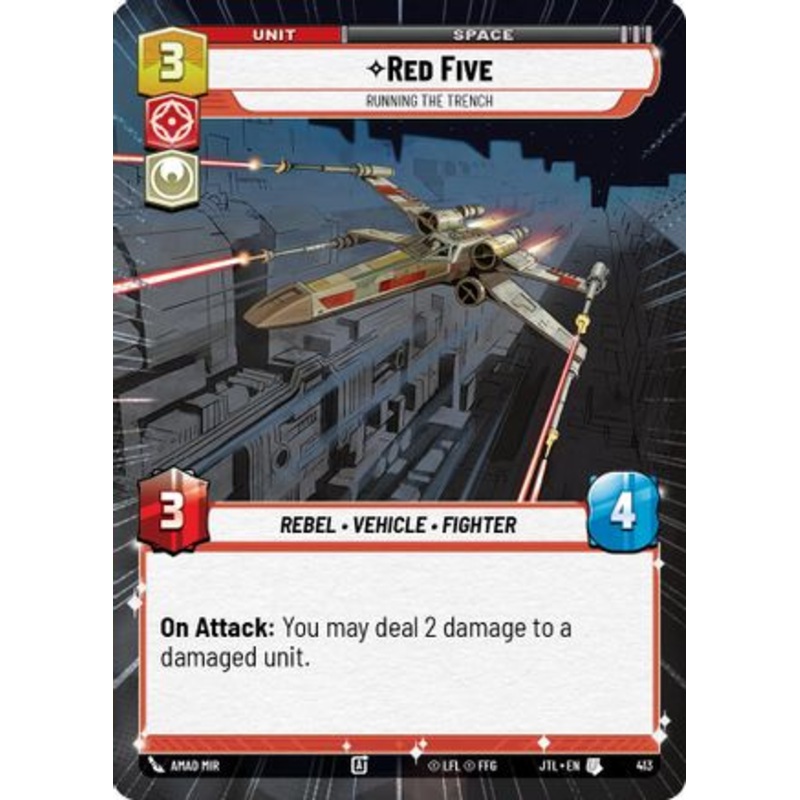 Red Five - Running the Trench (Hyperspace) (413) - Jump to Lightspeed