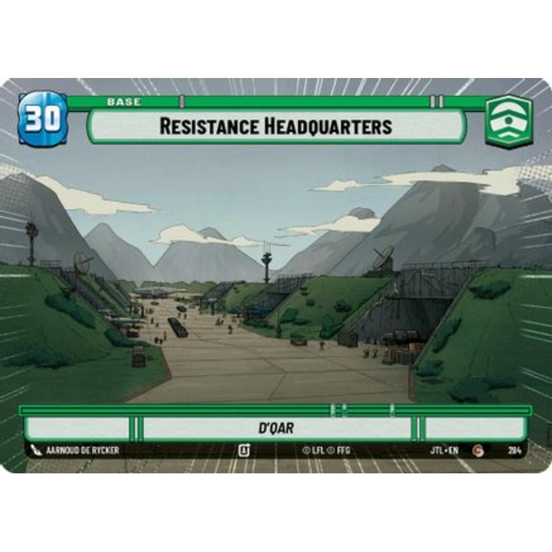 Resistance Headquarters // Shield (Hyperspace) (284 // T08) - Jump to Lightspeed