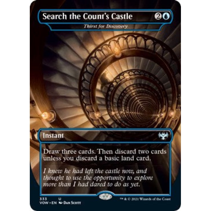 Search the Count's Castle - Thirst for Discovery [VOW - 333]