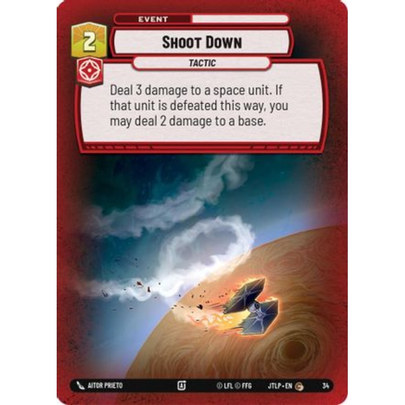 Shoot Down (Foil) (34) - Jump to Lightspeed  Weekly Play Promos Foil