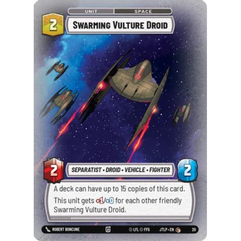 Swarming Vulture Droid (20) - Jump to Lightspeed  Weekly Play Promos
