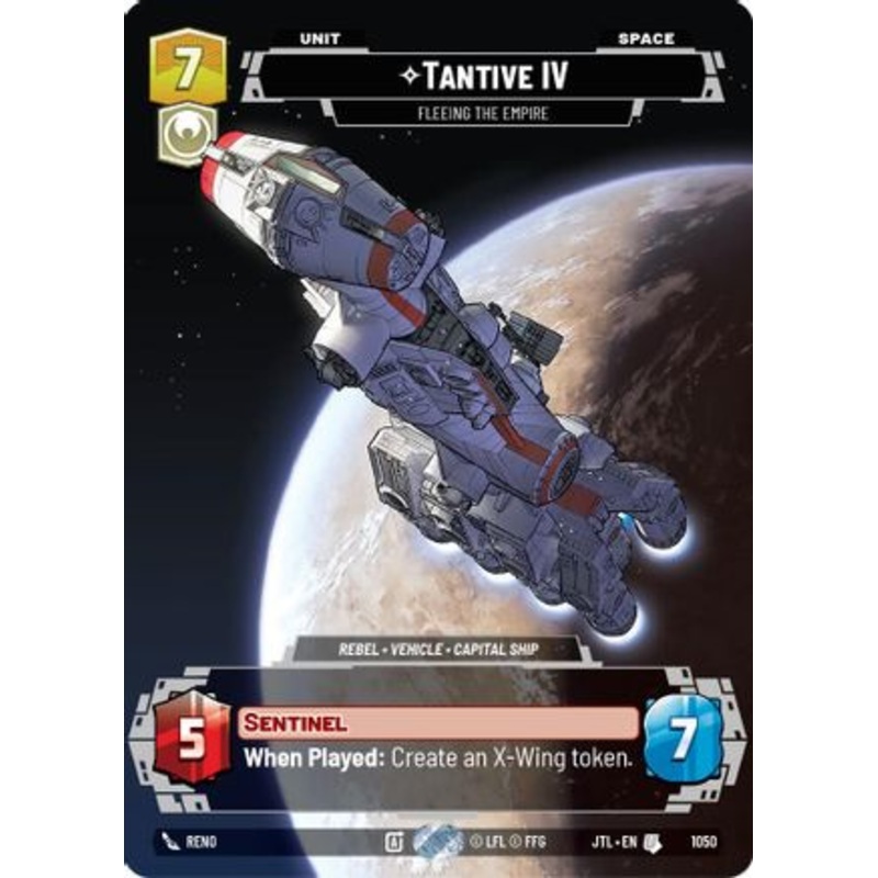 Tantive IV - Fleeing the Empire (Prestige) (1050) - Jump to Lightspeed