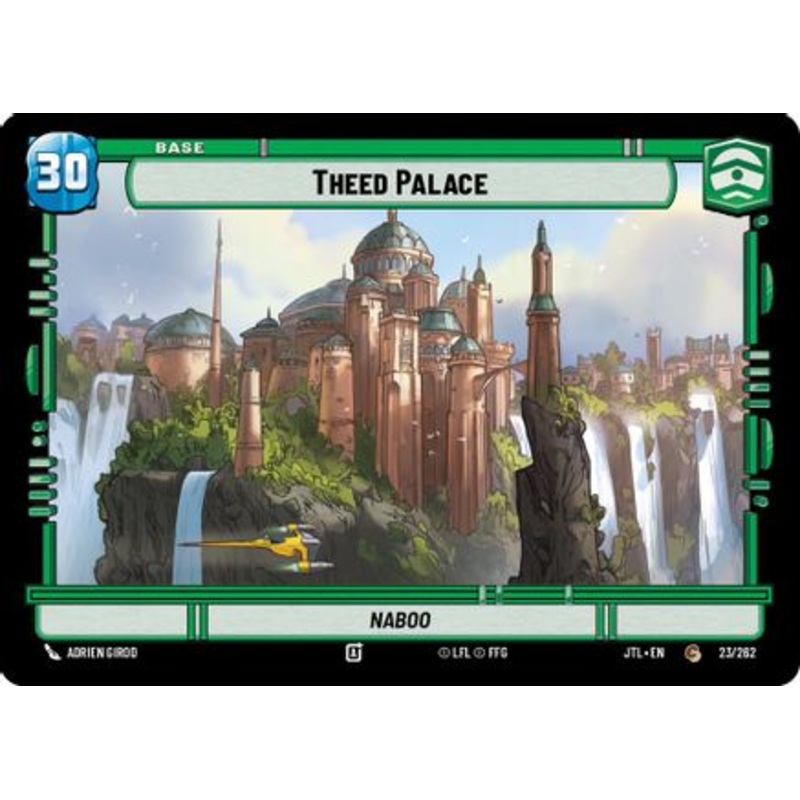 Theed Palace // X-Wing (023/2262 // T02/T04) - Jump to Lightspeed