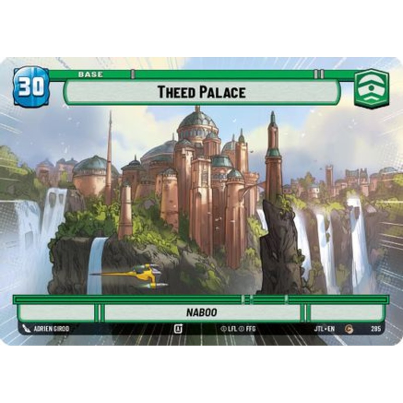 Theed Palace // X-Wing (Hyperspace) (285 // T06) - Jump to Lightspeed
