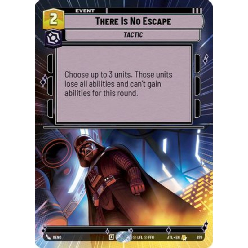 There Is No Escape (Hyperspace Foil) (978) - Jump to Lightspeed Foil
