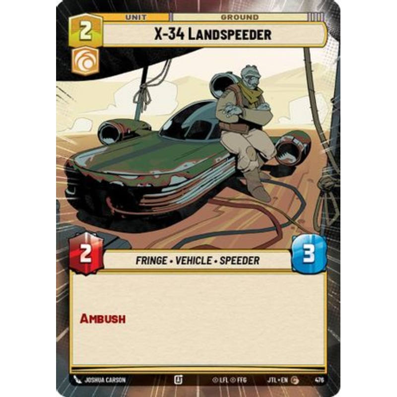 X-34 Landspeeder (Hyperspace) (476) - Jump to Lightspeed