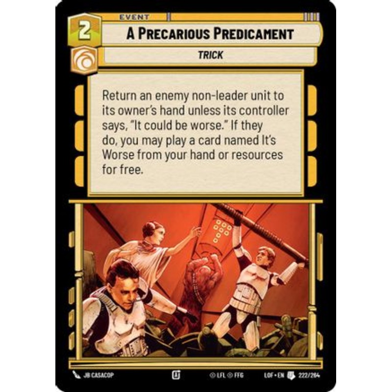 A Precarious Predicament (222/264) - Legends of the Force