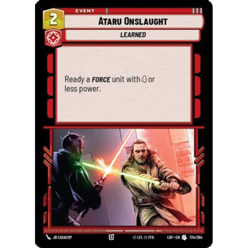 Ataru Onslaught (174/264) - Legends of the Force