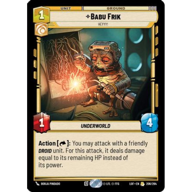 Babu Frik - Heyyy! (206/264) - Legends of the Force