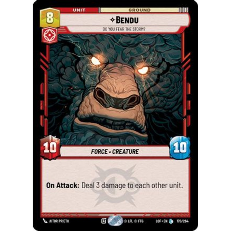 Bendu - Do You Fear the Storm? (170/264) - Legends of the Force