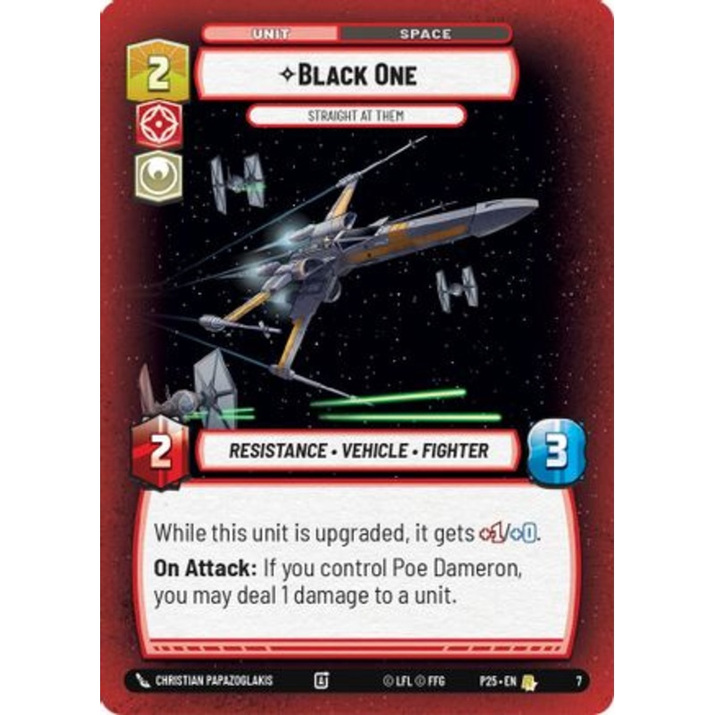 Black One - Straight At Them (7) - Organized Play Promos