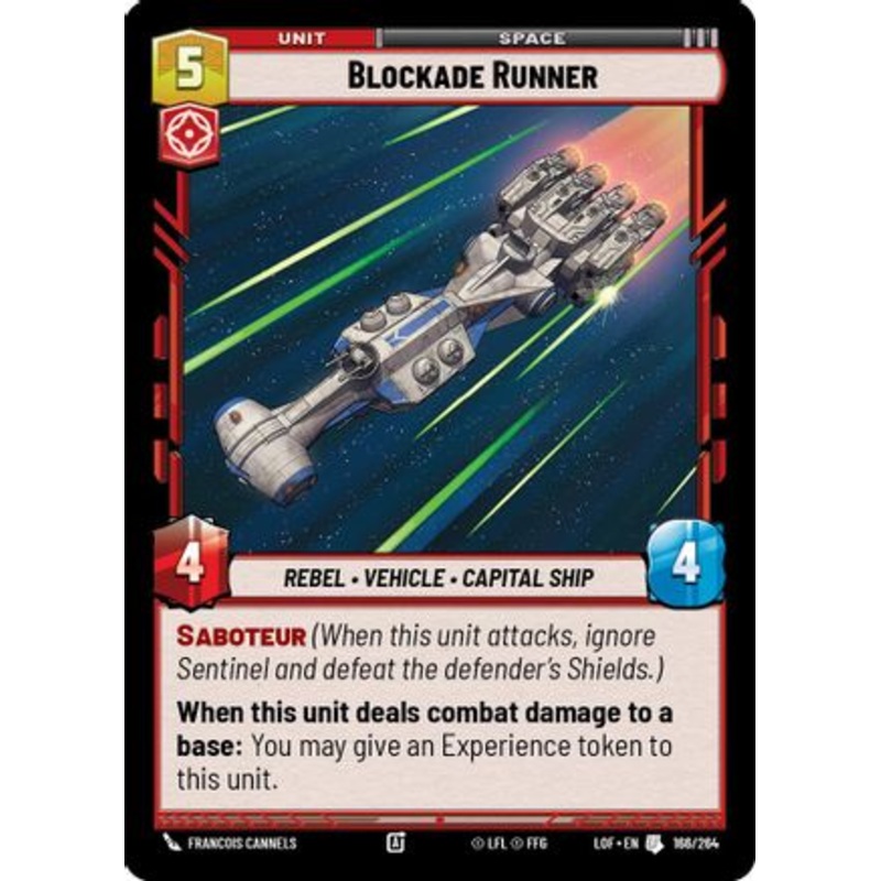 Blockade Runner (166/264) - Legends of the Force