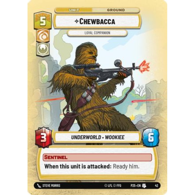 Chewbacca - Loyal Companion (42) - Organized Play Promos Foil