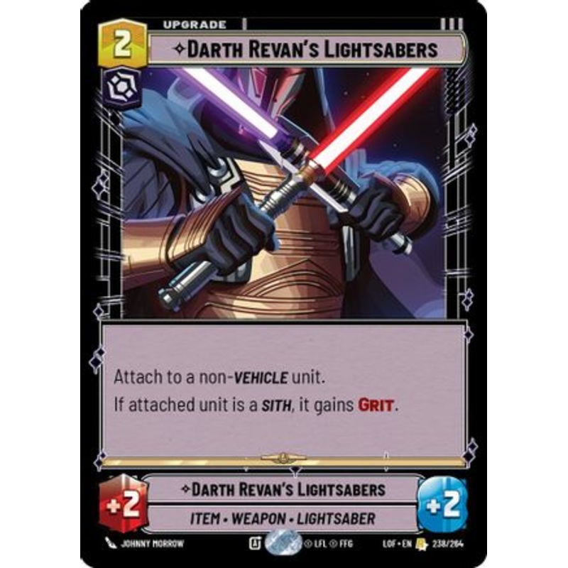 Darth Revan's Lightsabers (238/264) - Legends of the Force