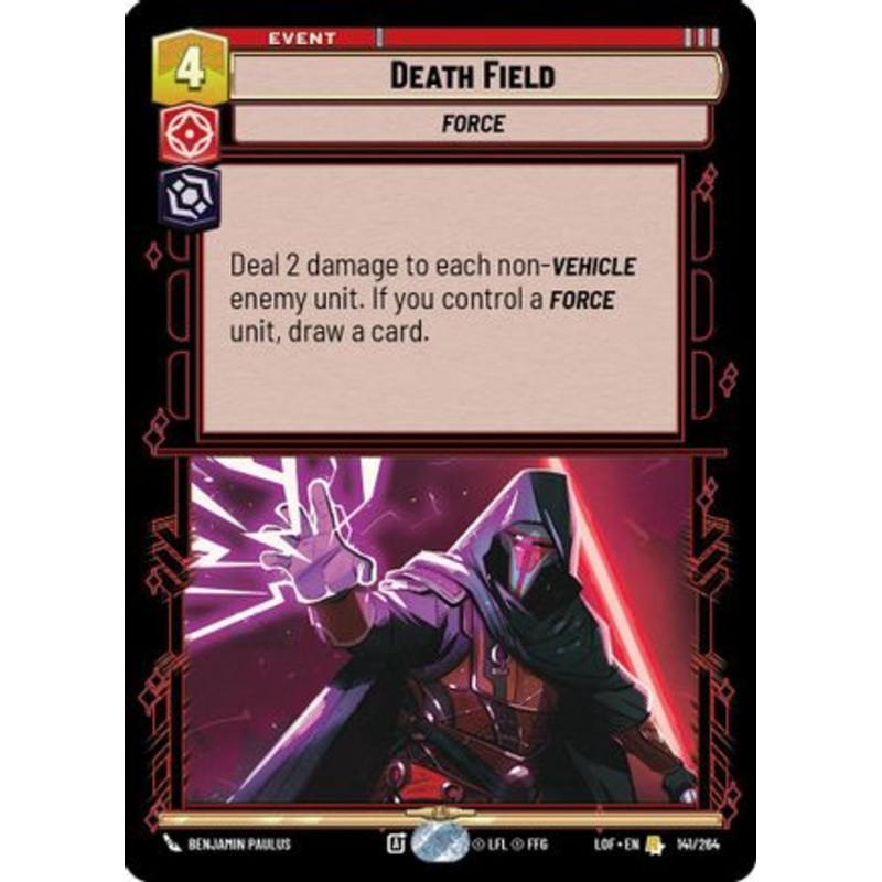 Death Field (141/264) - Legends of the Force