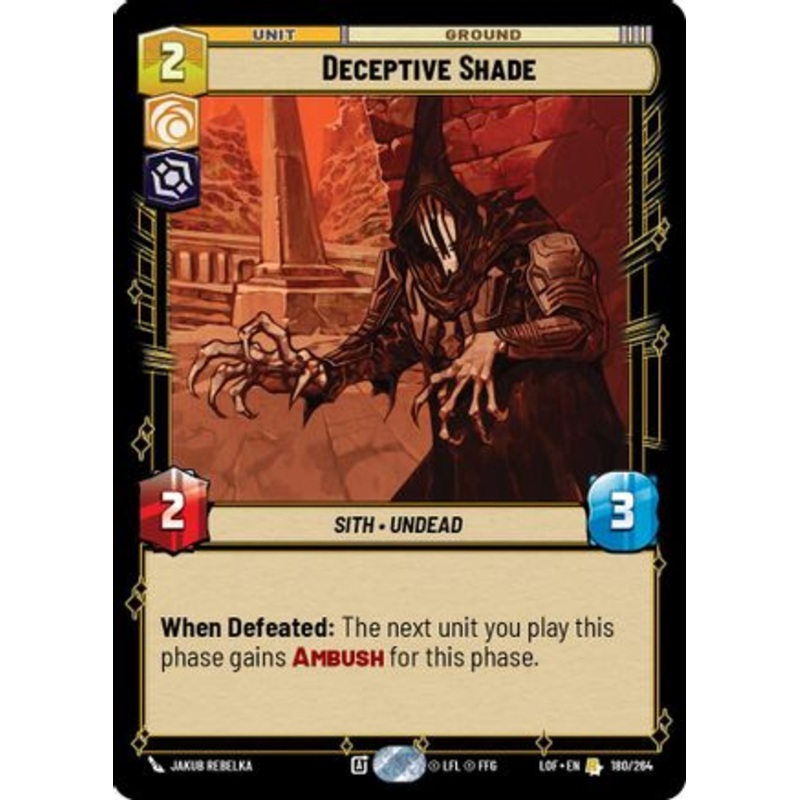 Deceptive Shade (180/264) - Legends of the Force