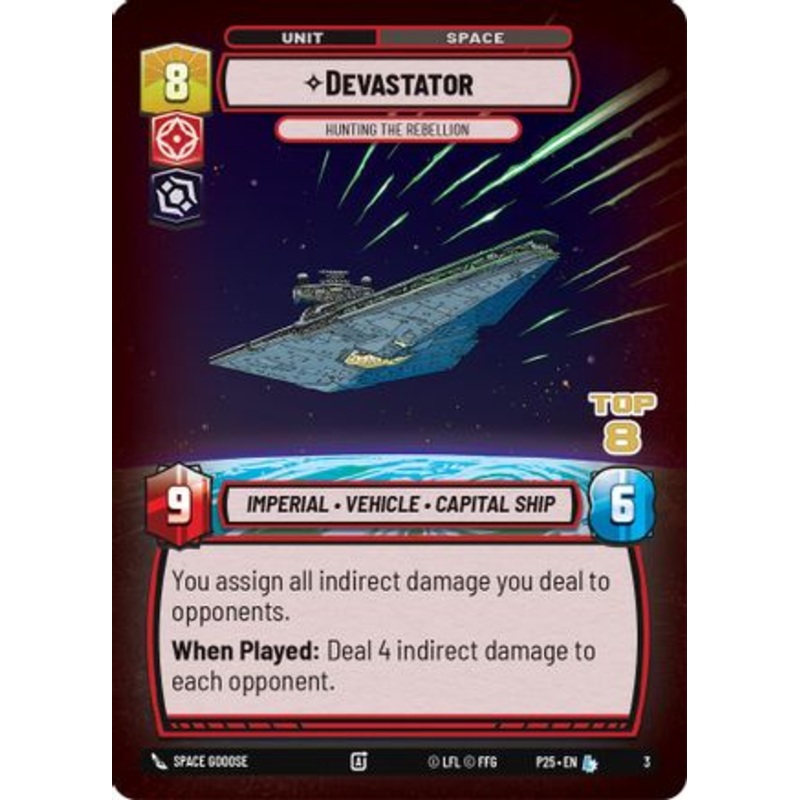 Devastator - Hunting the Rebellion (Top 8) (3) - Organized Play Promos Foil