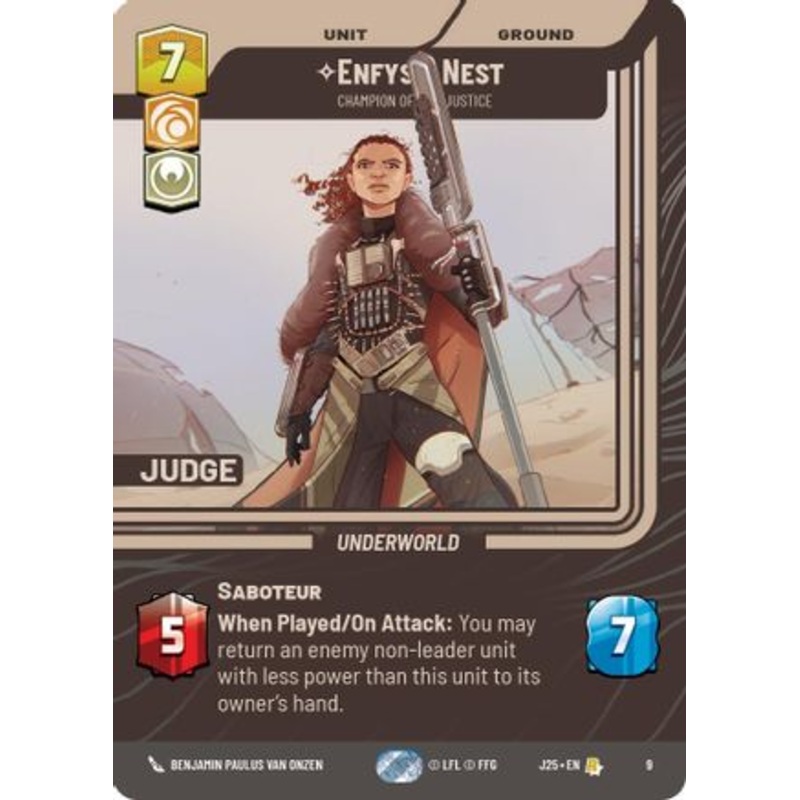 Enfys Nest - Champion of Justice (9) - Judge Promos Foil